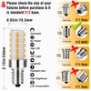 ALIDE E12 Dimmable LED Bulb 5W C7 Light Bulb,Replace 40W
