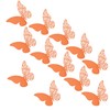 Pengcen 12 Pcs 3D Butterfly Wall Stickers,DIY Wall Decor,Removable Paper