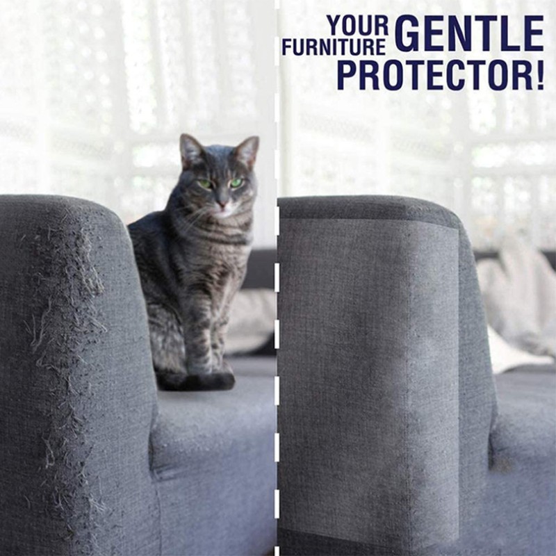 8pcs Cat Scratch Furniture Protector Pad Pet Couch Protector Cat