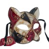 Lannakind Venetian Mask Face Mask Cat Mask Carnival Fancy Dress