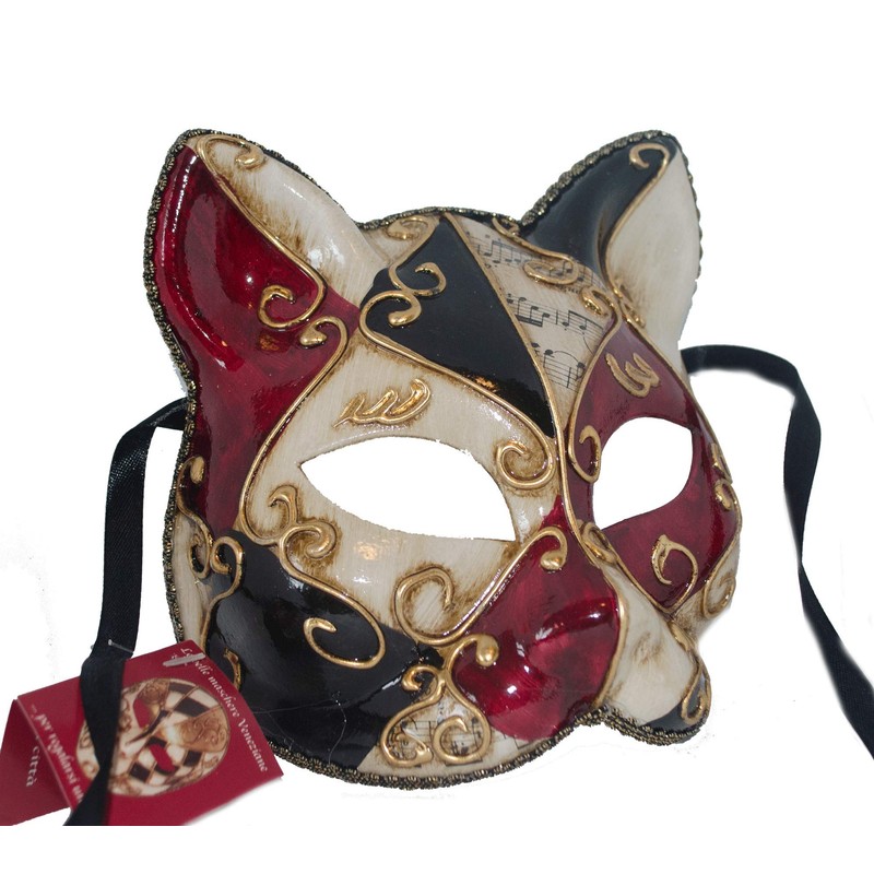 Lannakind Venetian Mask Face Mask Cat Mask Carnival Fancy Dress