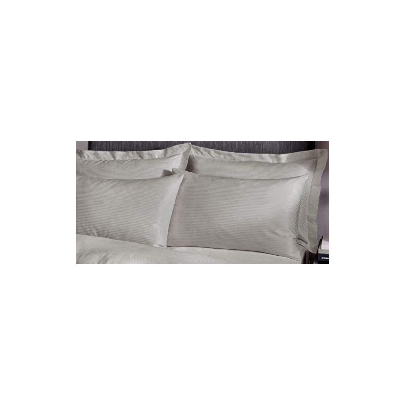 Catherine Lansfield Satin Stripe 300 Thread Count Oxford Pillowcase Pair