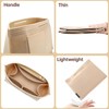 OPPOSHE Purse Organizer Insert for Longchamp Le Pliage, Premium Felt