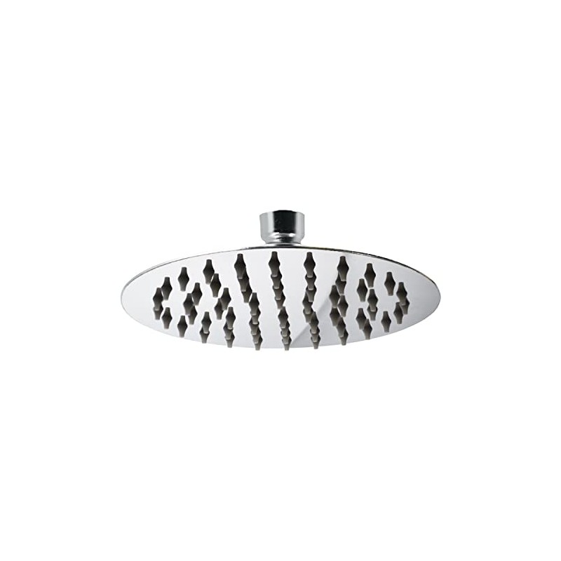 REGADERA REDONDA CROMADA 6"