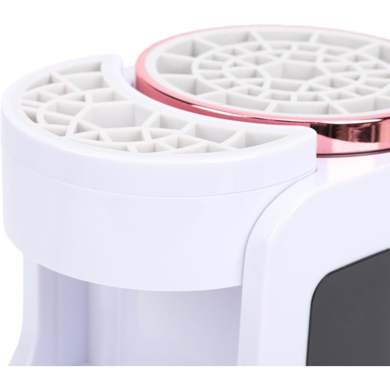 AUNMAS Limpiador de Brochas de Maquillaje Eléctrico, Limpieza Profunda USB