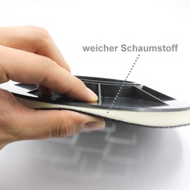 Velcro Sanding Disc, Soft Wall Sander, Long Neck Sander, Ceiling Sander, Drywall Sander, Construction Sander, Giraffe with Velcro, Diameter 225 mm, for Matrix DWS 600-1 and 710 2-in-1