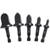 5 Piece Spin Flaring Tool Set, 1/4" Hex Shank HVAC