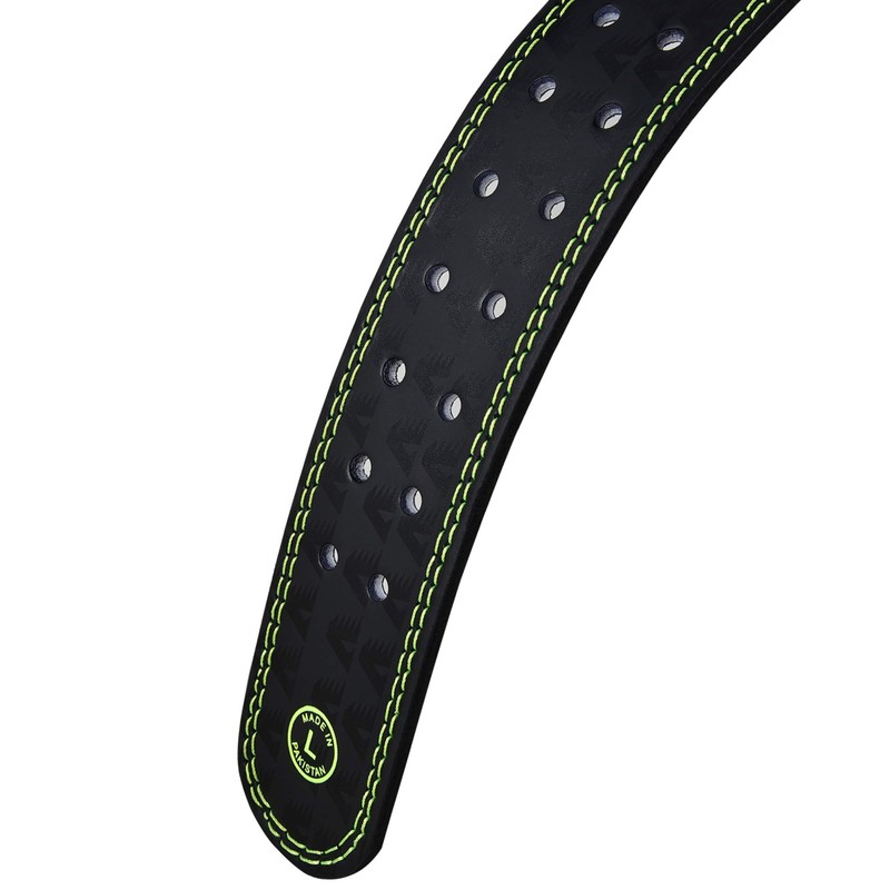 VELO Power Weight Lifting Buffalo Hide 4" Leather Belt Gym