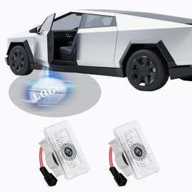 Never Fade LED Car Door Light Door Light Logo Welcome Logo Lights Accessories Compatible with cybertruck(2PCS)