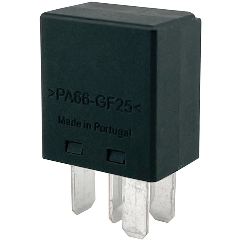 5M5T-14B192-AA Relay V23074-A1801-X17 (3-Pack) 12V 20A 4-Pin SPST Automotive Micro