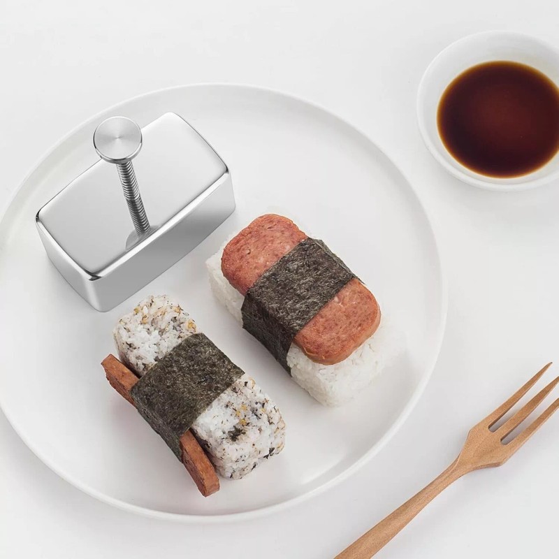 shoxil Stainless Steel Spam Musubi Mold - Create Fun and