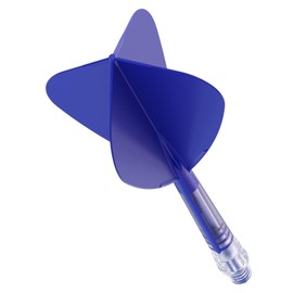 CUESOUL ROST T19 Carbon Integrated Dart Shaft and Flight,Kite Shape,Set of 3