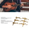 6Pcs Full Closed Guitar Tuning Key Accurate Fast Operation Stable