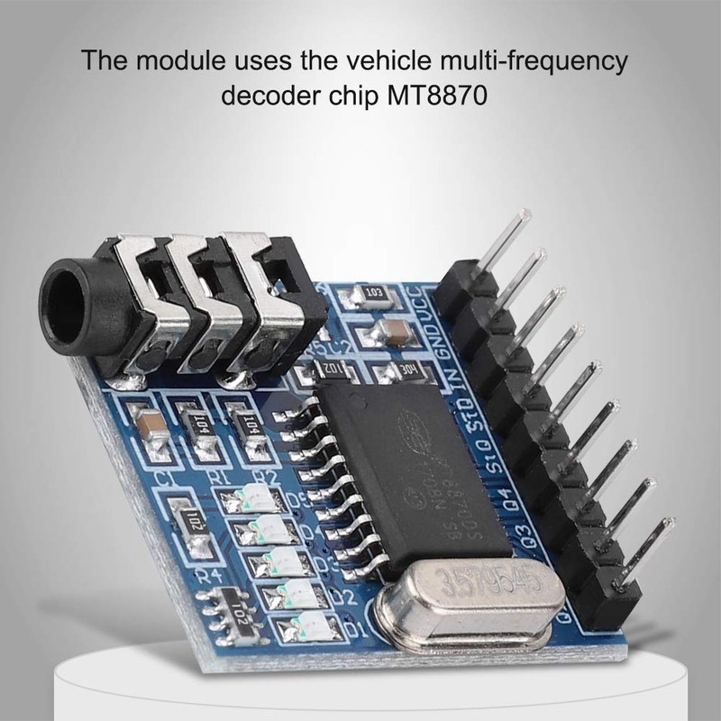 MT8870 DTMF Voice Decoder Module, Vehicle Multi Frequency Decoder Chip