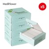 Mediflower Large capacity embossed soft cotton pads 300 sheets x 5 / 대용량 엠보싱 소프트 화장솜 300매x5