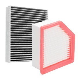 16546-6RA0A Engine Air Filter & 27277-6RC0A Cabin Air Filter (w/Activated Carbon) fit for Nissan Vehicle Rogue 2021 2022 2023 2.5L 1.5L Replace OE 165466RA0A 272776RC0A