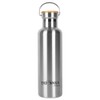 Tatonka Stainless Steel Drinking Bottle Hot + Cold Stuff Bamboo