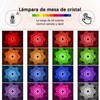 LED Night Lamp Touch Sensing Control PMMA Acrylic 16 Color