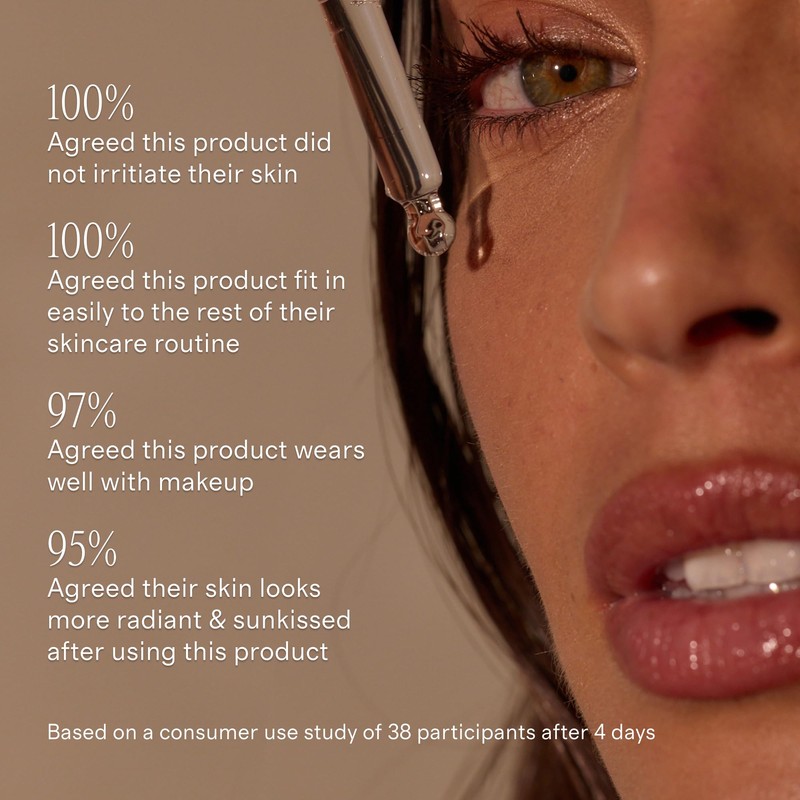 + Lux Unfiltered N°12 Sun Struck Bronzing Face Tanning Drops