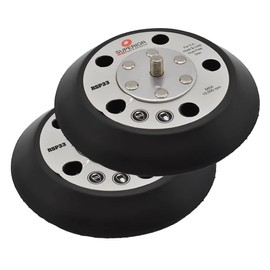 Superior Pads and Abrasives RSP33 5 inch Diameter - 5/16 inch-24 UNF Threaded Shaft Hook and Loop Sander Pad with 5 Vacuum Holes Replaces OEM# 15000 2 PER Pack