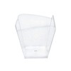 Clear Mini Square Plastic Cups - 3.5 oz (Pack of