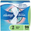 Always Infinity Feminine Pads for Women, Size 2, Heavy Flow