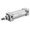 Heschen Pneumatic Standard Cylinder, SC 40-75, PT1/4'' Port, 40mm Bore,