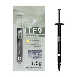 Thermalright TF9 1.5g Thermal Paste Heat Sink Compound 14W/m.k-1.5 Grams,High Durability, for All heatsinks CPU Coolers, with applying Tool (TF9 1.5g)