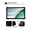 for aiprotablet C20e 10 inch Android Tablet Case,BOVUGAC Soft Silicone