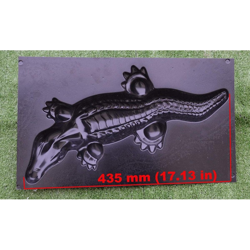 Betonex Mold Casting Crocodile DECORATIV Concrete Gator Garden Mold Alligator