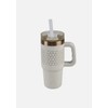 Ozark Trail 18 oz Insulated Stainless Steel Tumbler With Handle,Beige