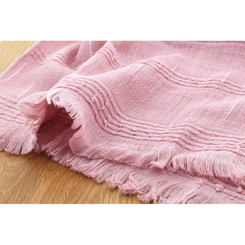 Olim CU-802 Taoru Mini Series Scarf, Light Crimson, 12.6 x