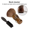 Neck Duster Set, Fast Cleaning Soft Nylon Bristle Barber Brush