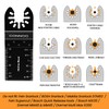 CONNOO 120 Pack Oscillating Saw Blades, Multitool Oscillating Tool Blades