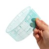 KEARING Clear Graph Fashion Design Ruler with Holes, Sandwich Line,