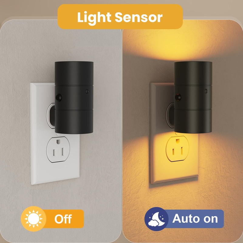 VOLISUN Night Light, Dimmable Led Night Lights Plug into Wall,