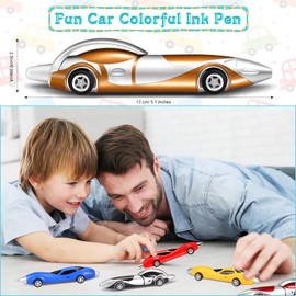 24 Pieces Car Pens and Novelty Tool Ballpoint Pens Colorful Ink Pens Cool Fun Writing Ballpoint Pens Back to School Office Stationary Supplies for Kids Student Adults