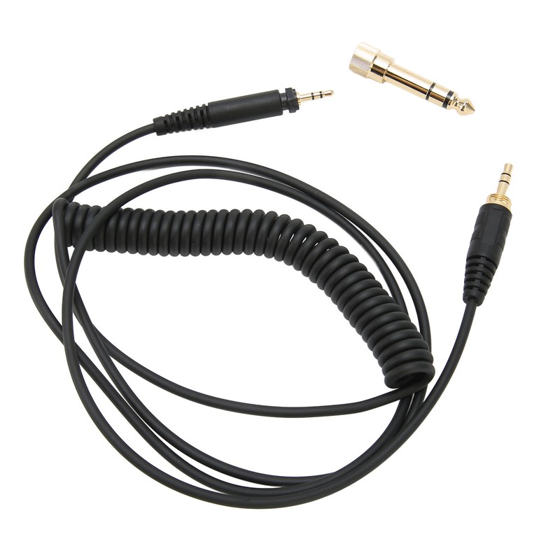 Replacement Headphone Cable 3.5mm Male and 6.35mm to 2.5mm Male