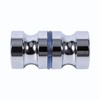 Glass Door Handle - Aluminum Alloy Dia Single Glass Door