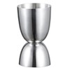 Visol Josset Stainless Steel Double Jigger, Silver