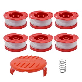 SYOWADA 8pcs CMZST080 CMZST0803 Trimmer Line Spool Replacement for Craftsman CMCST910 Series, CMCST910M1 CMCST910B String Trimmers(0.08 Inch * 20 Ft)