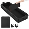 Under Seat Truck Organizer Storage Box with 1 Removable Divider