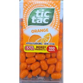 Tic Tac Big Pack Orange Breath Mints 48 Packs (4 boxes) Free Shipping