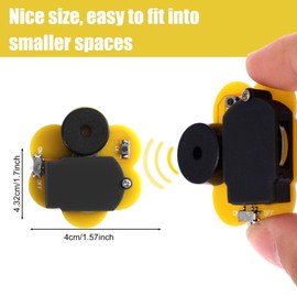 BTFO Annoying Cricket Noise Maker Prank, Flower Shaped Hidden Beeping Noise Machine with 16 Sounds for Office School Party Gags & Adult Jokes (Yellow)