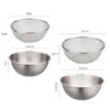 Set of 4 Colander and Ball Colander Set Stainless Steel