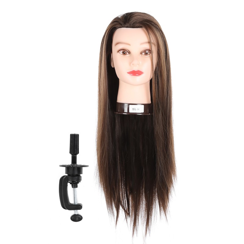Professional Mannequin Head Hairdressing Training Head for Hair Styling Braiding