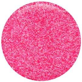 GLITTIES - Shocking Pink - Nail Art Iridescent Fine (.008") Glitter Powder - for Gel Nail Polish, Gel and Acrylic Nail Powder - (10 Gram Jar)