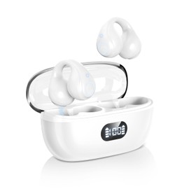 Bluetooth 5.4 Earphones, Wireless Earphones, Ear Pinching, Air Conduction, Earphones, Bone Conduction Earphones, Sound Leakage Suppression, Hi-Fi Sound Quality, ENC Noise Canceling, Low Latency,