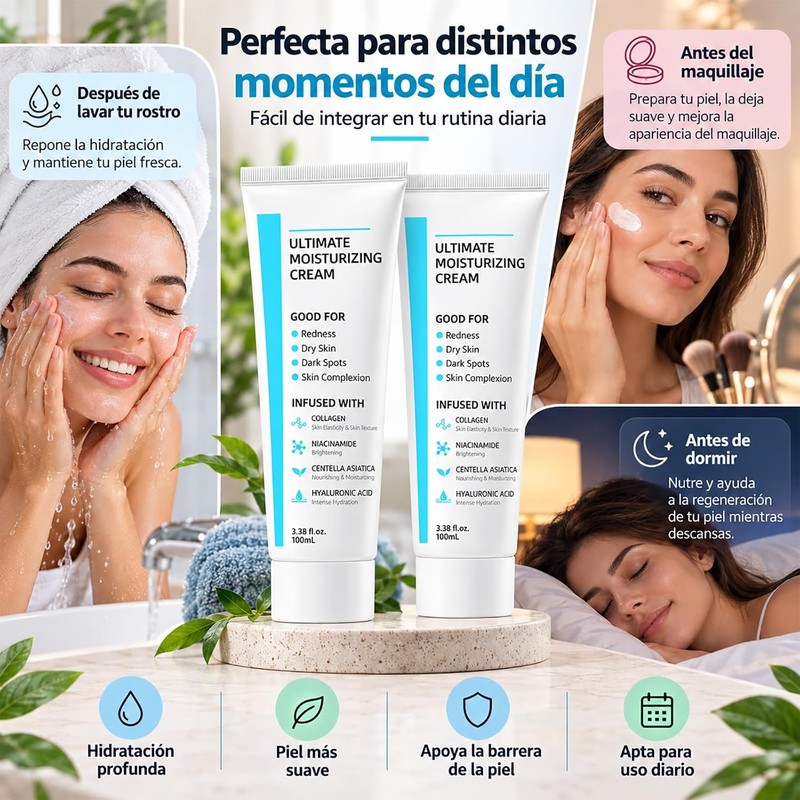 2PCS Crema Coreana Original,Youthful Formula Crema Hidratante Ultimate