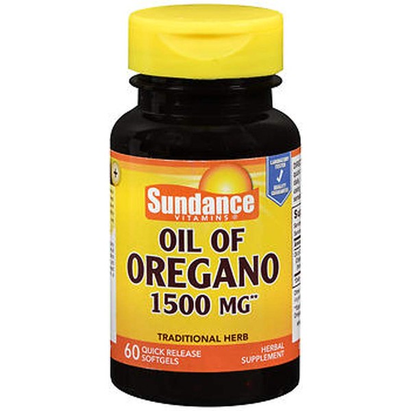 Oil of Oregano 1500mg, 60 Count Each (3)